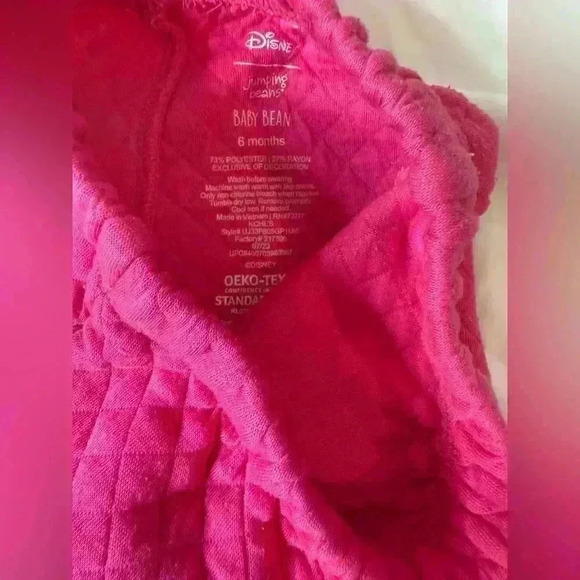 Disney Jumping Beans Minnie Mouse Set Size 6 Months Pink - Picture 12 of 12